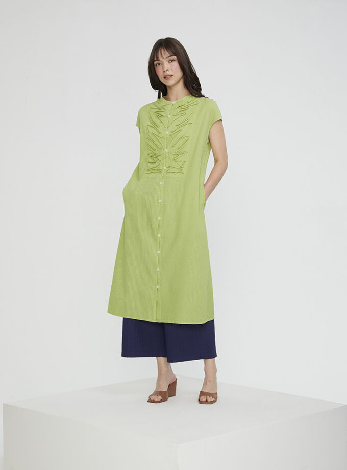 AW23 Lady Dress Jersey S60 1061573 Green