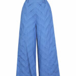 SS25 LADY PANT LAWN 1032237 - Blue Orchid